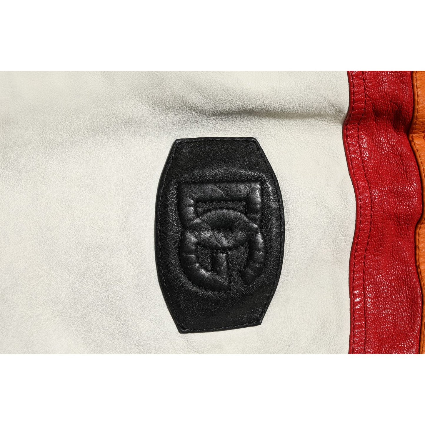 Dolce & Gabbana Multicolor Lambskin Tapered Men Pants Dolce & Gabbana