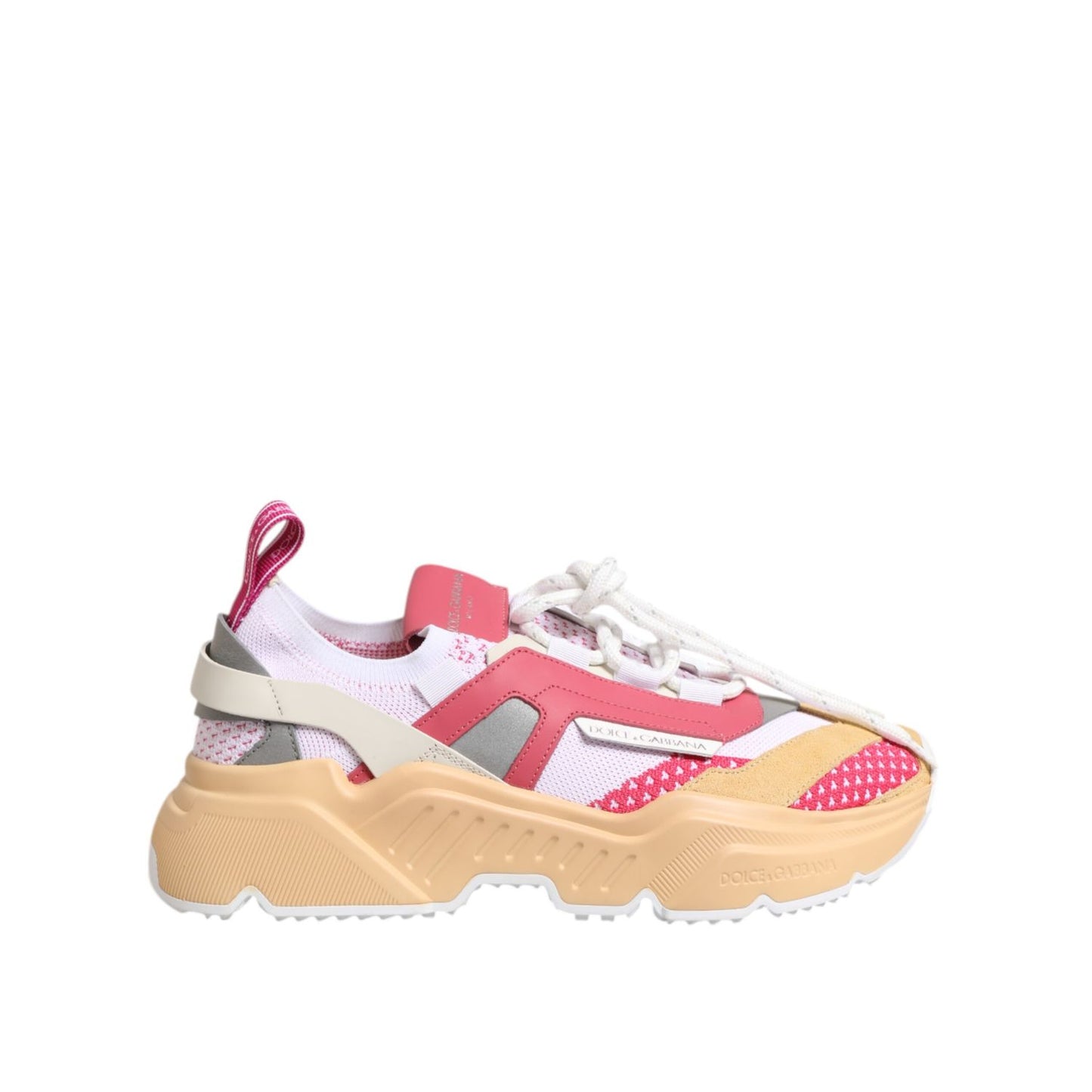 Dolce & Gabbana Multicolor Leather Daymaster Low Top Sneakers Shoes Dolce & Gabbana