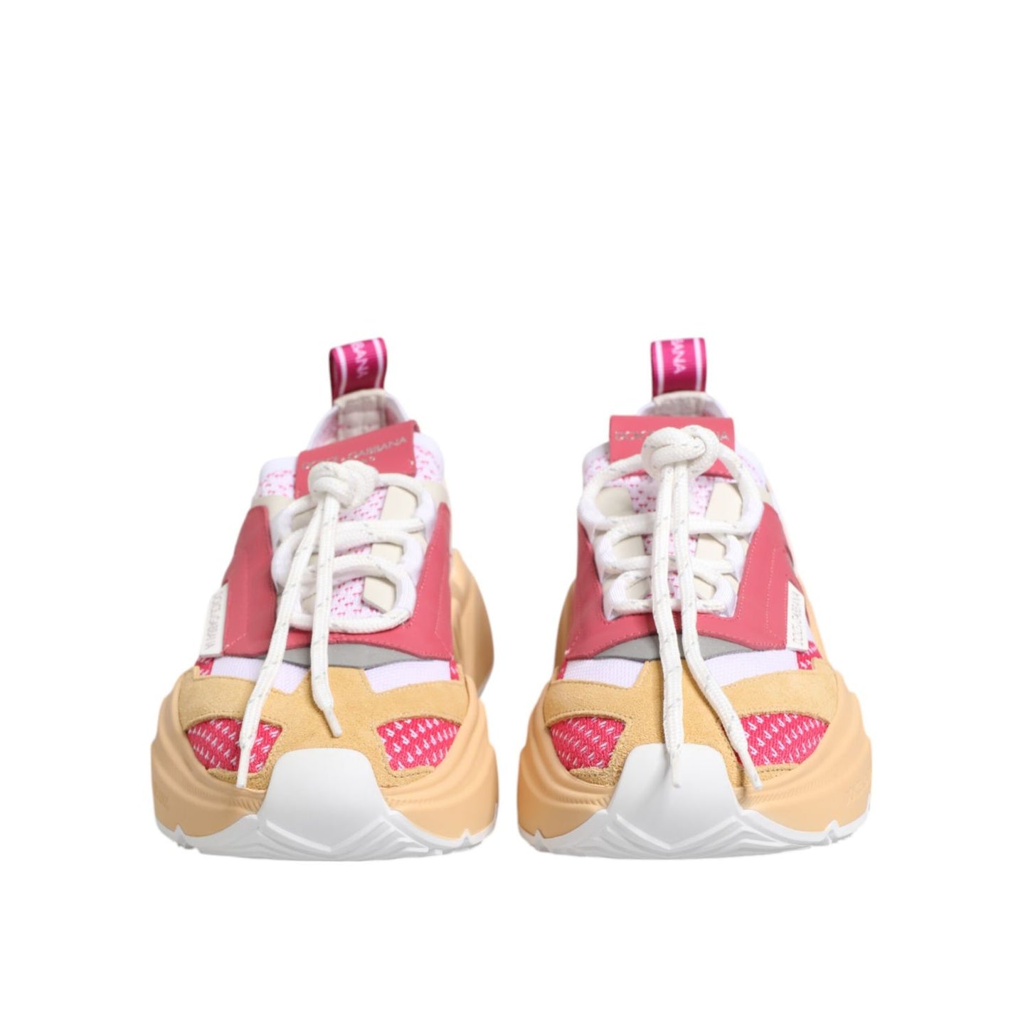 Dolce & Gabbana Multicolor Leather Daymaster Low Top Sneakers Shoes Dolce & Gabbana