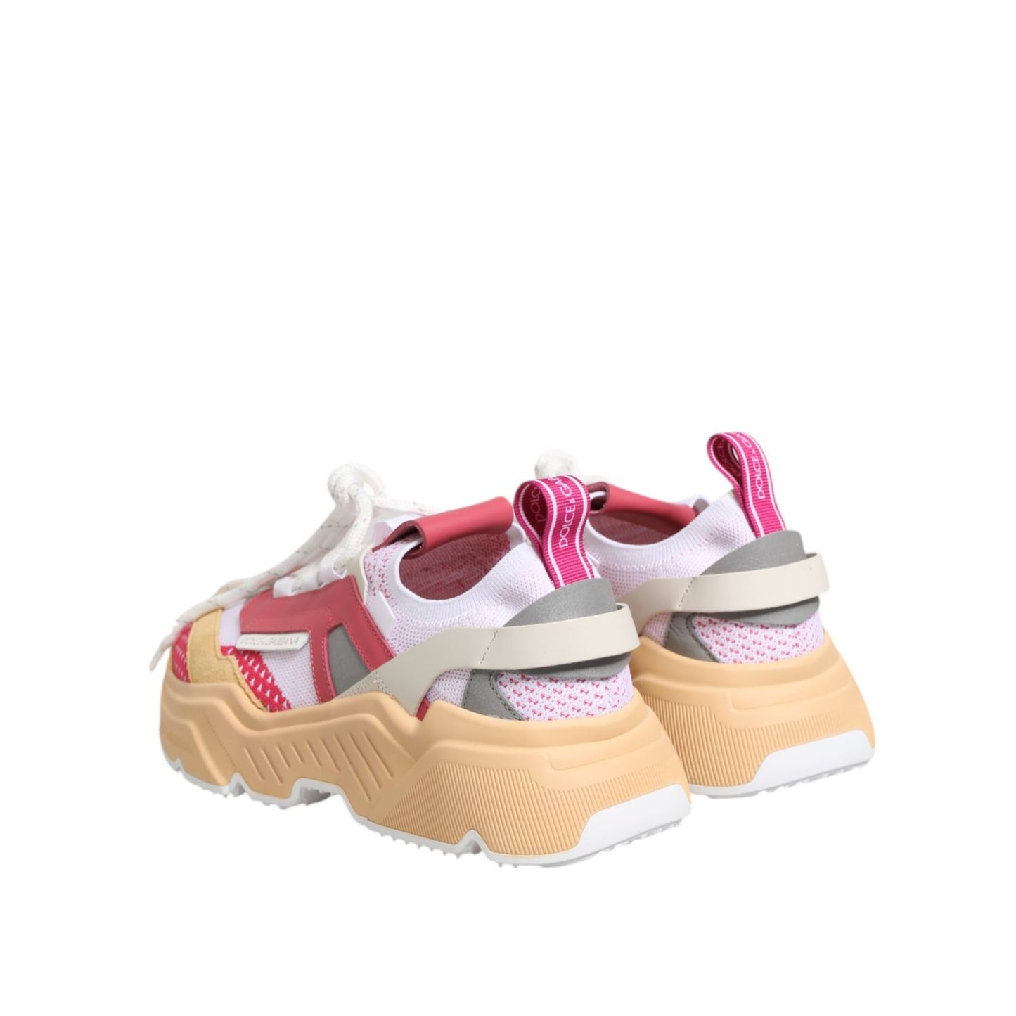 Dolce & Gabbana Multicolor Leather Daymaster Low Top Sneakers Shoes Dolce & Gabbana