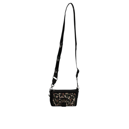 Dolce & Gabbana Multicolor Leopard Jacquard Crossbody Bag Dolce & Gabbana