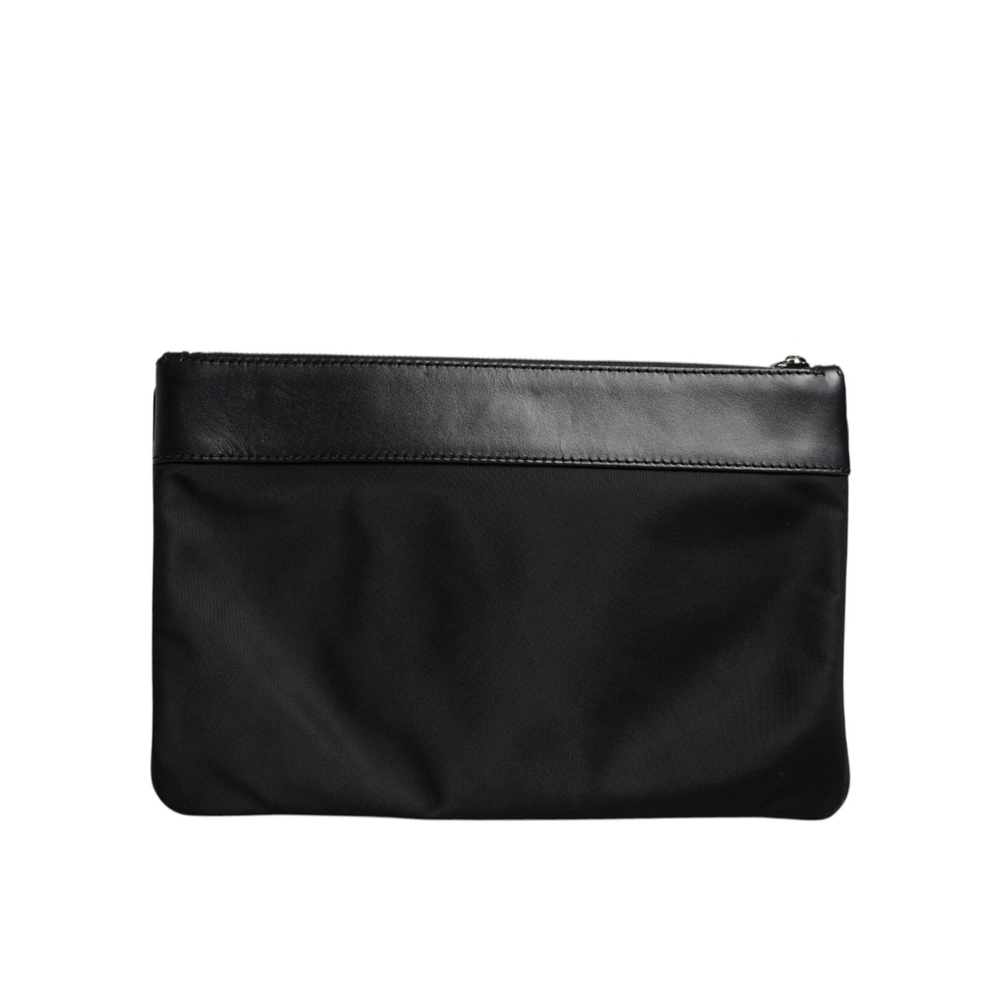 Dolce & Gabbana Multicolor Leopard Jacquard Print Logo Plaque Pouch Bag Dolce & Gabbana