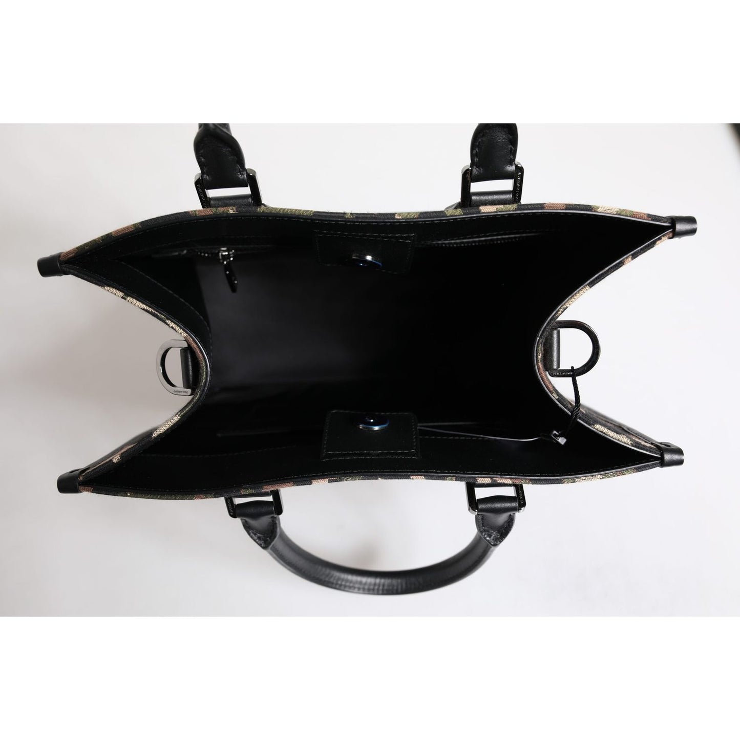 Dolce & Gabbana Multicolor Leopard Shopping Tote Shoulder Bag Dolce & Gabbana