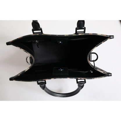 Dolce & Gabbana Multicolor Leopard Shopping Tote Shoulder Bag Dolce & Gabbana