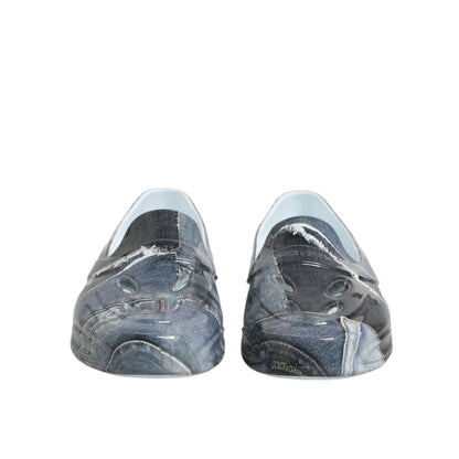 Dolce & Gabbana Multicolor Rubber Men Low Top Sneakers Shoes Dolce & Gabbana