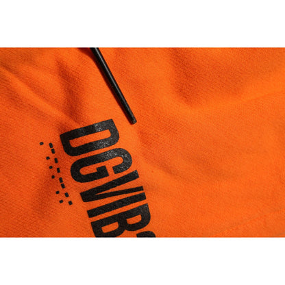 Dolce & Gabbana Orange Cotton DG VIB3 Logo Drawstring Sweatpants Pants Dolce & Gabbana