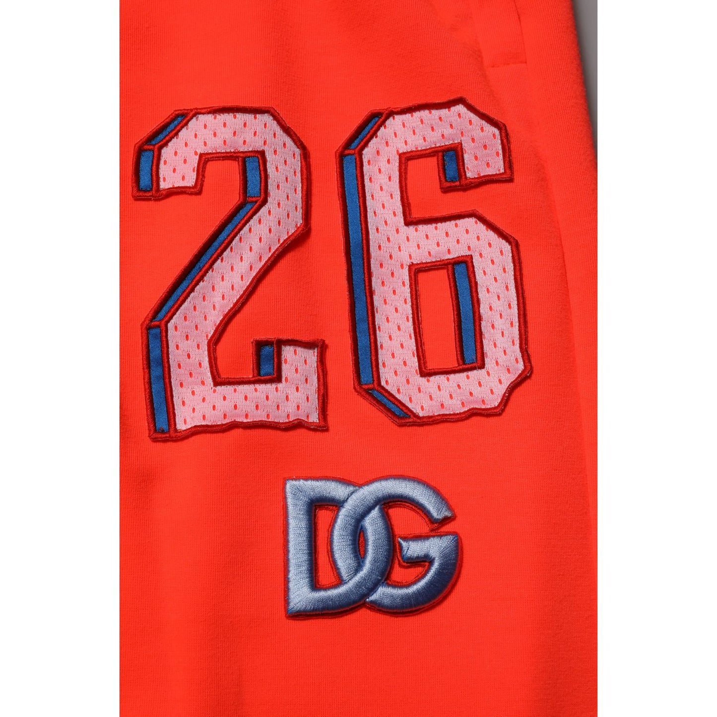 Dolce & Gabbana Orange Polyester Jogger Men Sweatpants Pants Dolce & Gabbana