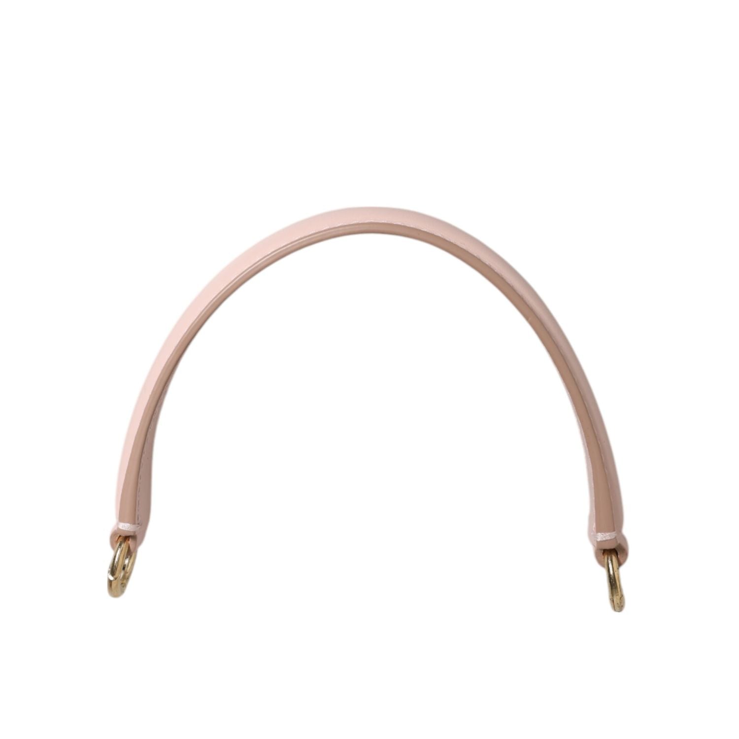 Dolce & Gabbana Strap Pink Leather Gold Tone Big Bag Handle Shoulder Strap