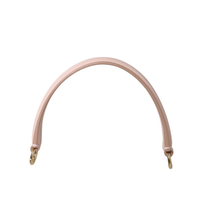 Dolce & Gabbana Strap Pink Leather Gold Tone Big Bag Handle Shoulder Strap