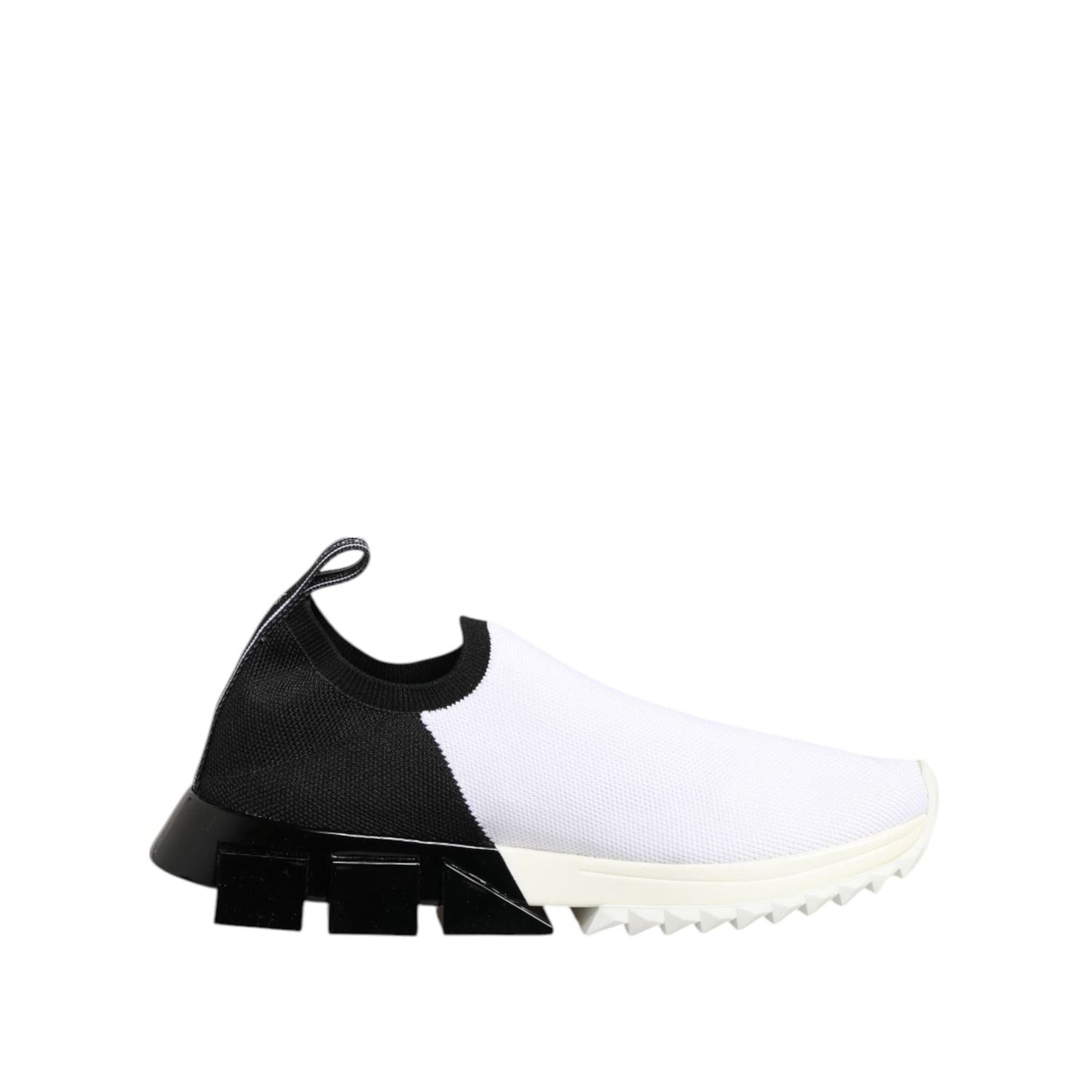 Dolce & Gabbana White Black Low Top Sorrento Sneakers Shoes Dolce & Gabbana