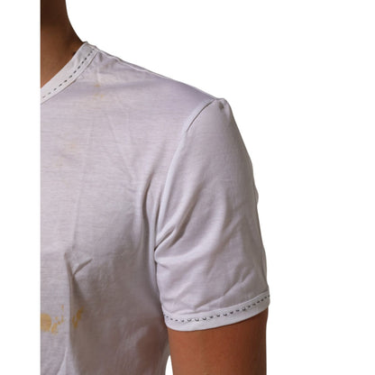 Dolce & Gabbana White Cotton Crew Neck Underwear Tee T-shirt Dolce & Gabbana