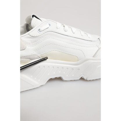 Dolce & Gabbana White Daymaster Low Top Mens Sneakers Shoes