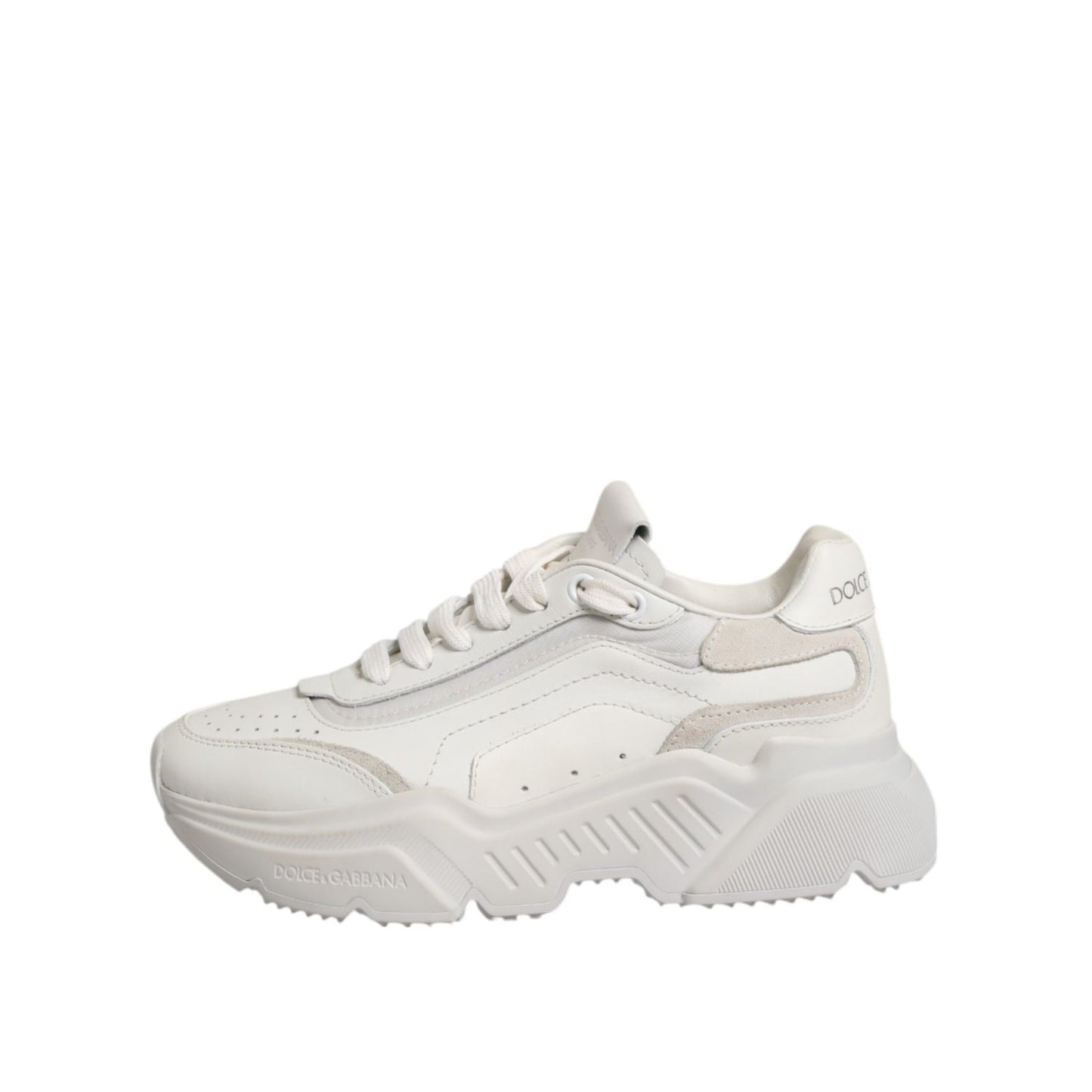 Dolce & Gabbana White Daymaster Low Top Sneaker Shoes Dolce & Gabbana