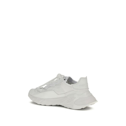 Dolce & Gabbana White Polyamide Athletic Sneakers Dolce & Gabbana