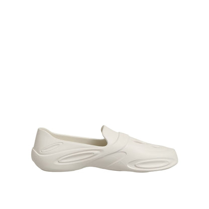 Dolce & Gabbana White Rubber Slides Low Top Sneakers Shoes Dolce & Gabbana
