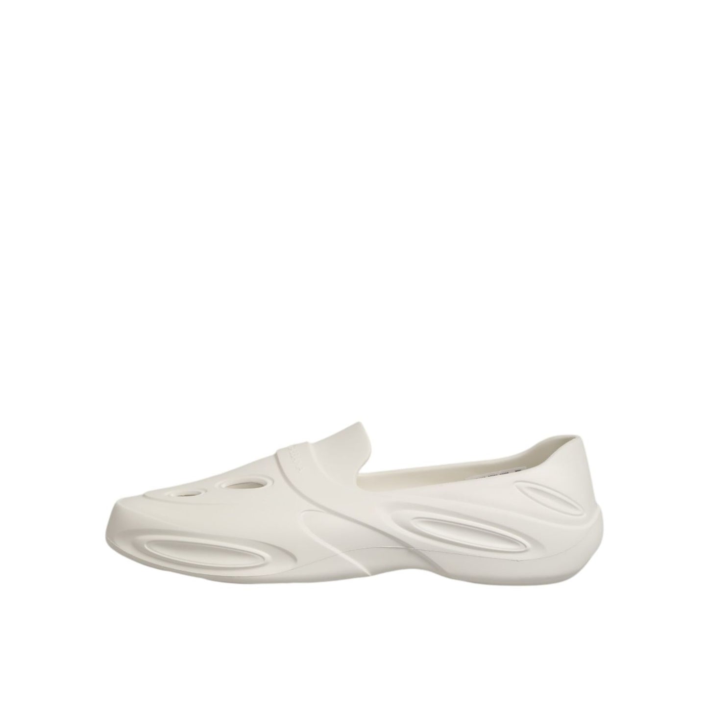 Dolce & Gabbana White Rubber Slides Low Top Sneakers Shoes Dolce & Gabbana