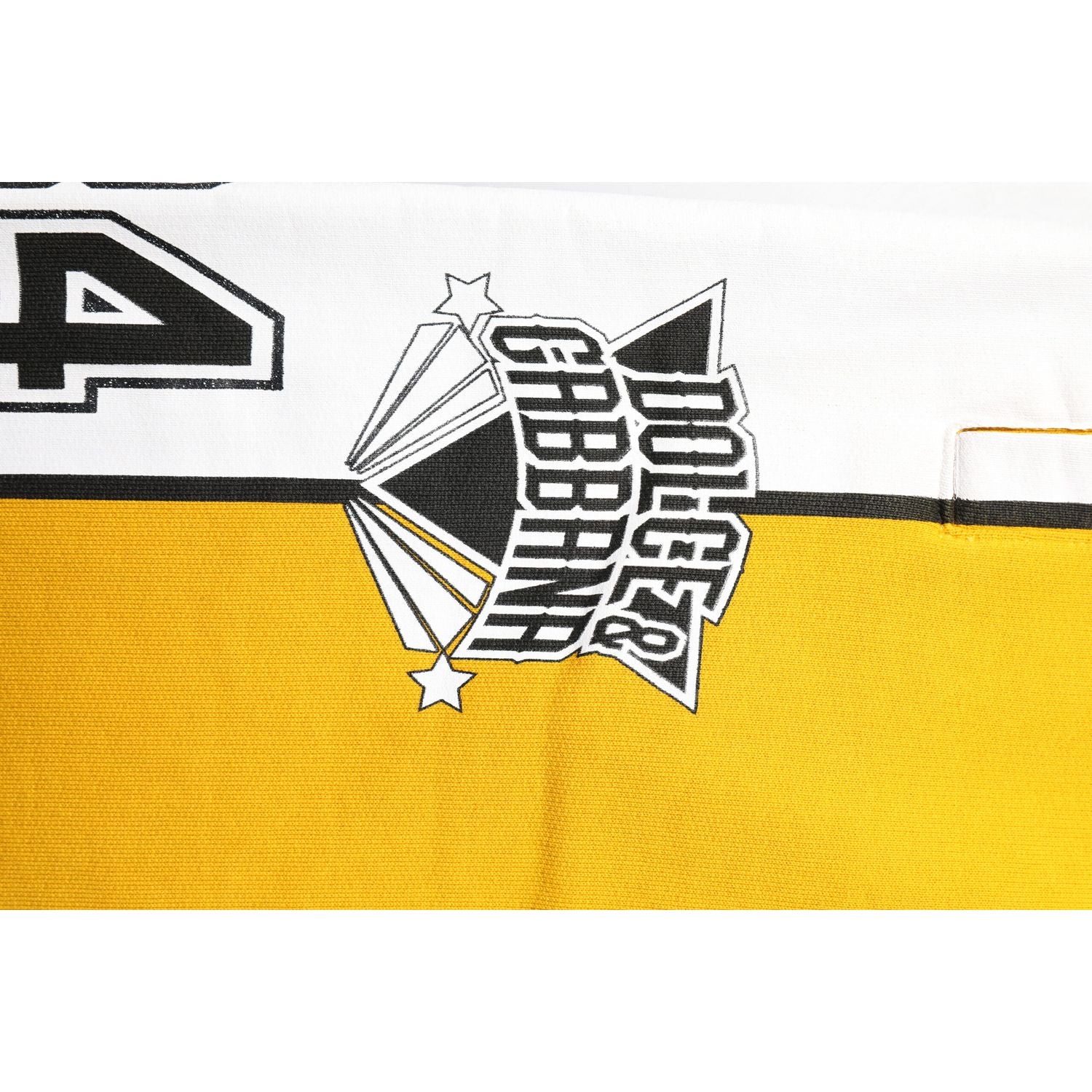 Dolce & Gabbana Yellow Printed Drawstring Jogger Pants