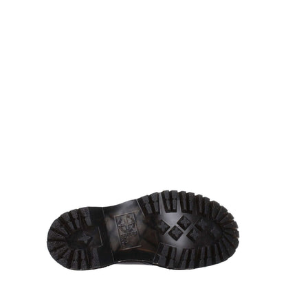 Sole view of Dr. Martens Black Leather Oxfords And Derbies showcasing durable rubber tread.