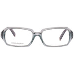 Front view of Dsquared² Transparent Plastic Frames showcasing clear lenses and stylish design.
