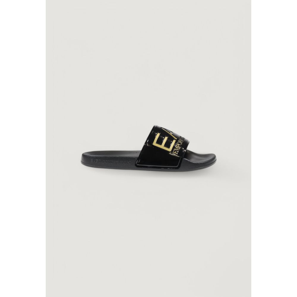 EA7 Emporio Armani Bicolor Pvc Slippers EA7 Emporio Armani