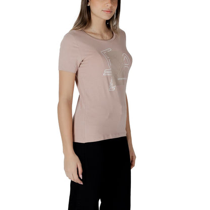 EA7 Emporio Armani Pink Cotton Sportswear EA7 Emporio Armani
