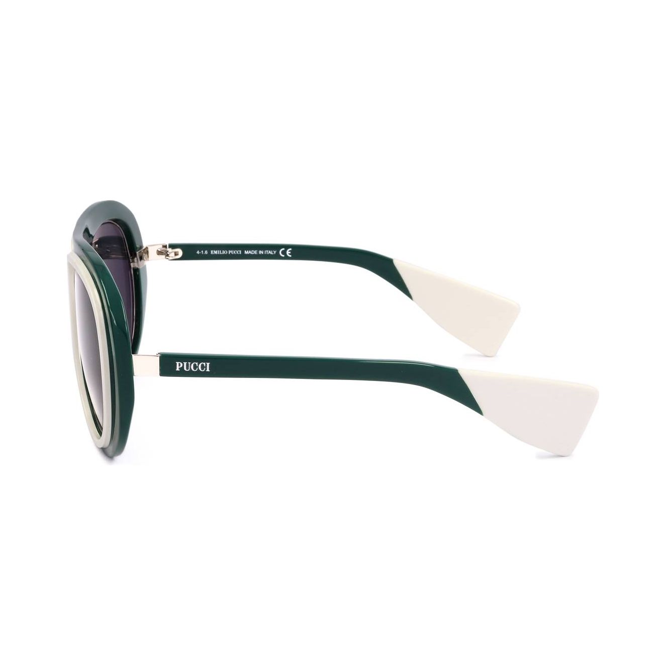EMILIO PUCCI SUNGLASSES Mod. EP0059 SHINY DARK GREEN EMILIO PUCCI SUNGLASSES