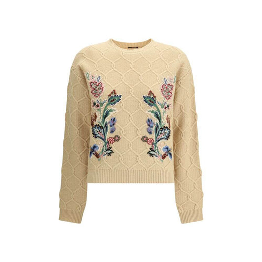 Etro Beige Wool Sweatshirt