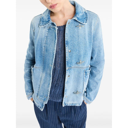 Fay Coats Clear Blue