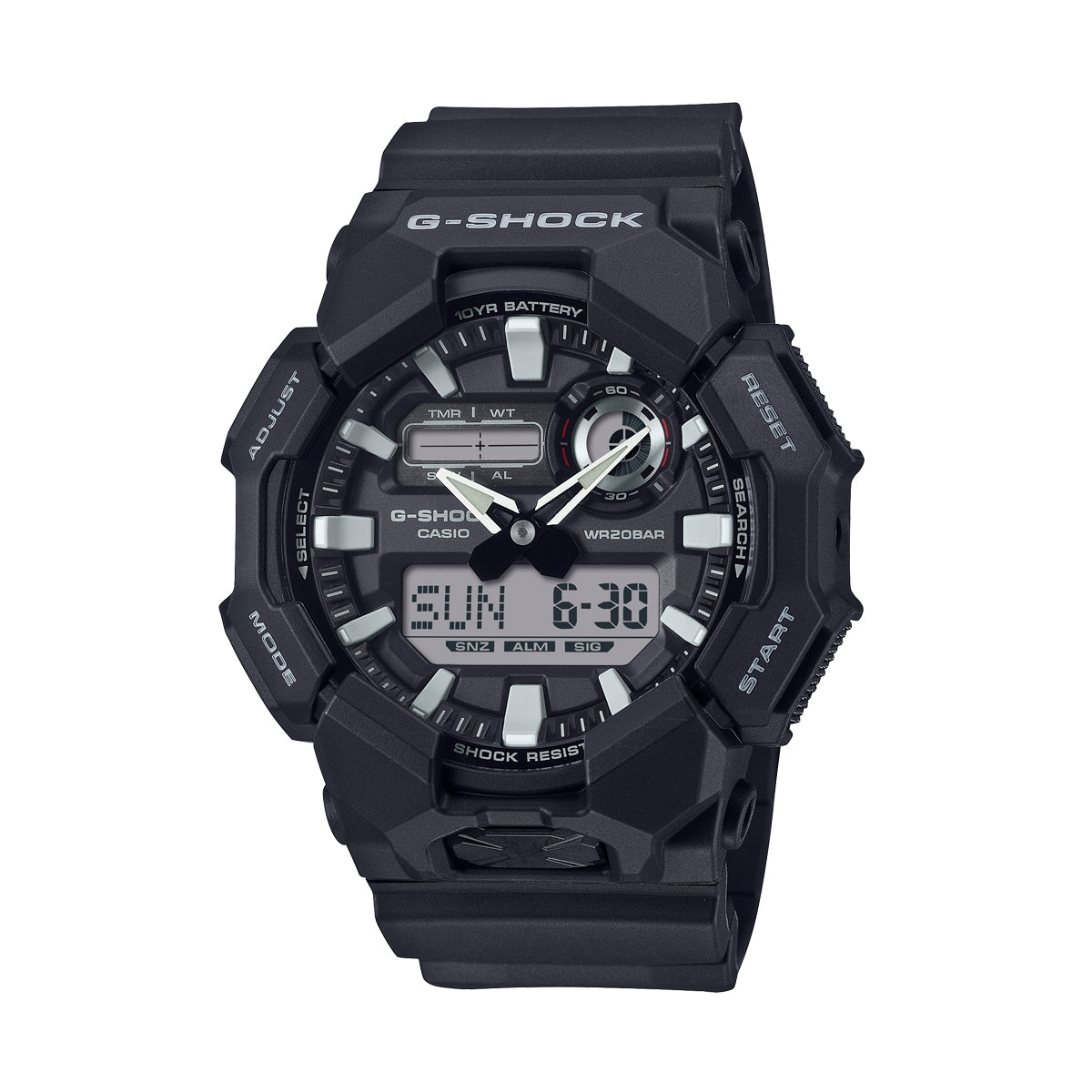 CASIO G-SHOCK Mod. NEW RUGGED BASIC Digital 10-Year Battery CASIO G-SHOCK