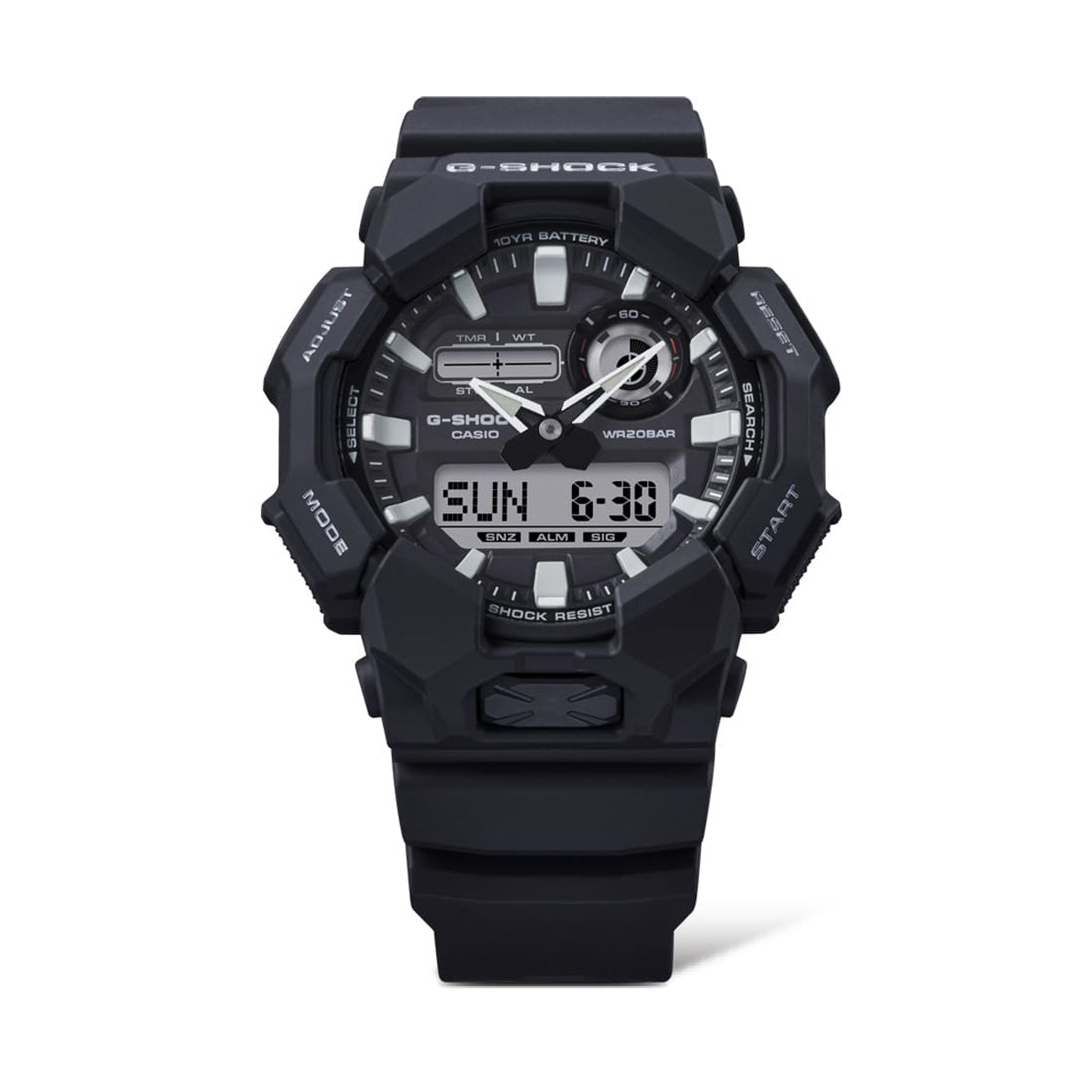 CASIO G-SHOCK Mod. NEW RUGGED BASIC Digital 10-Year Battery CASIO G-SHOCK