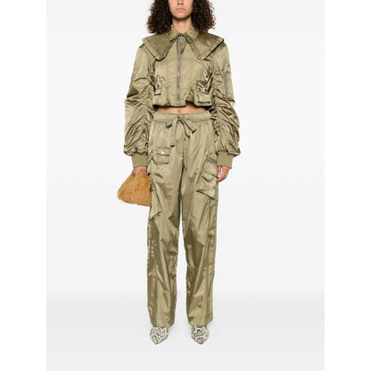 GANNI Trousers Green Trousers