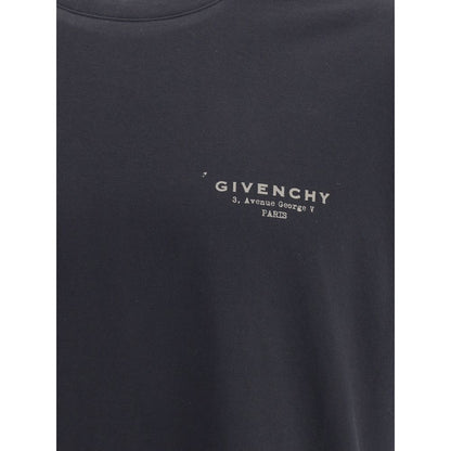 Givenchy Black Cotton T-Shirt
