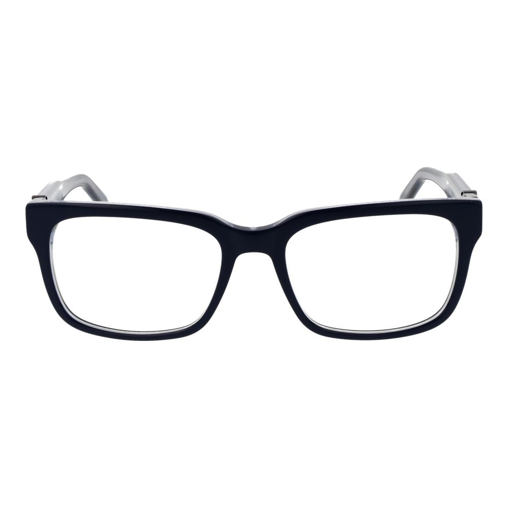 Guess Blue Acetate Glasses (Frames) for men in full-rim rectangle style with a branded case.
