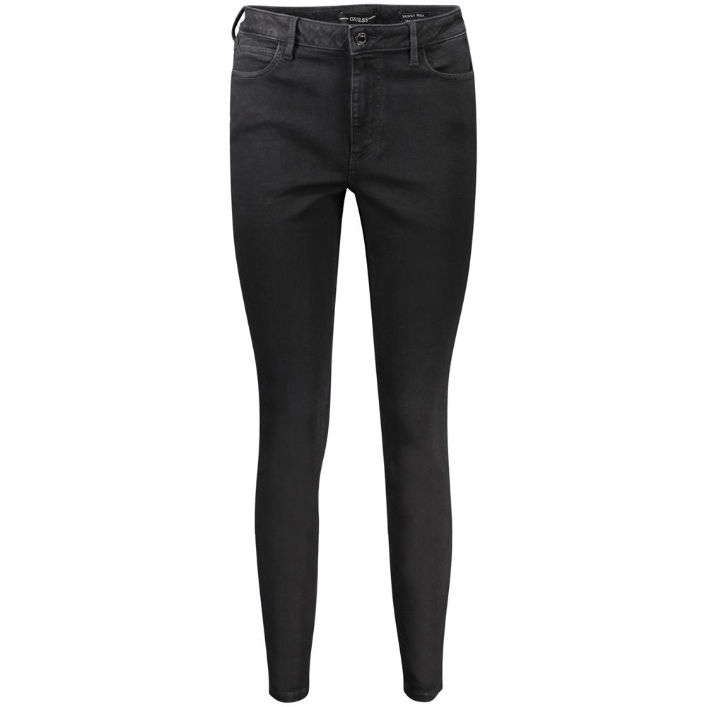 Guess Jeans Black Cotton Women Skinny Jean