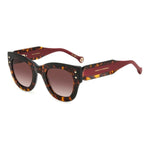 CAROLINA HERRERA MOD. HER 0222_S sunglasses for ladies in tortoiseshell and red design.