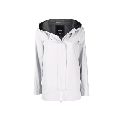 Herno Gray Polyester Shell Jacket