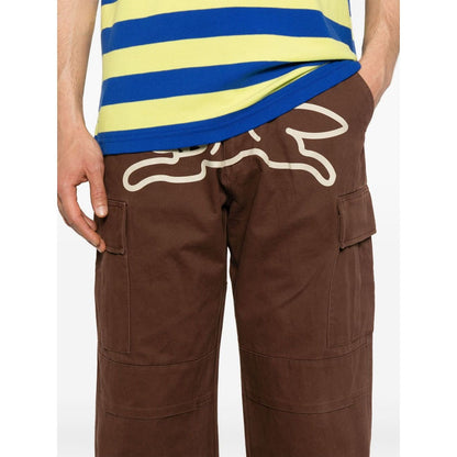 ICECREAM Trousers Brown