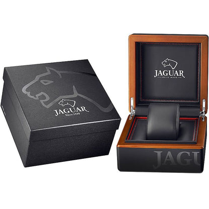 Luxury box packaging for JAGUAR WATCHES Mod. J894/2 with elegant branding details.