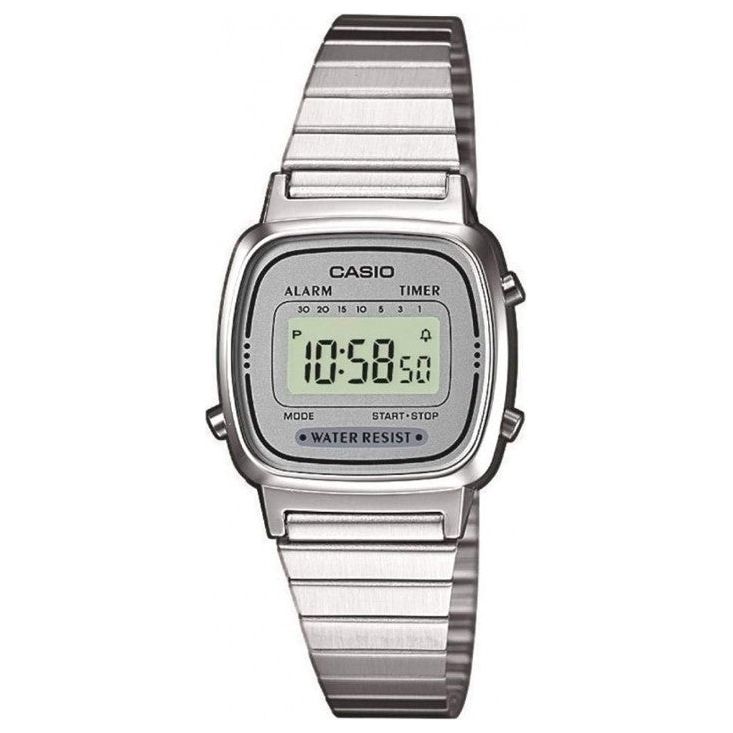 CASIO VINTAGE Mod. ICONIC MINI STEEL - LIGHT GREY WATCHES