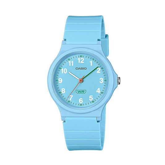 CASIO TIMELESS COLLECTION Mod. POP - BIO RESIN STRAP - LIGHT BLUE LQ-24B-2BEF
