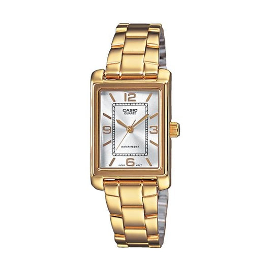 CASIO COLLECTION Mod. TANK GOLD - ARGENTEE LTP-1234PG-7AEG