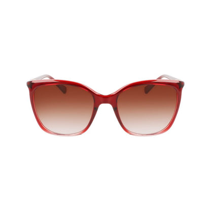 Longchamp Red Injected Sunglasses