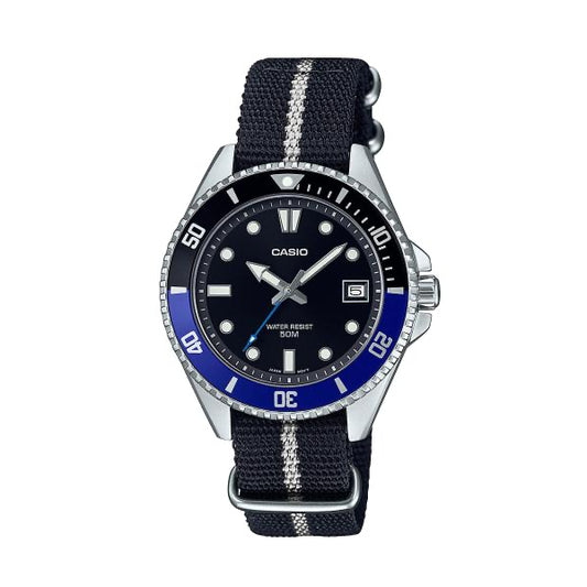 CASIO SPORT Mod. DIVER COMPACT 50M - BLACK MDV-10C-1A2VEF