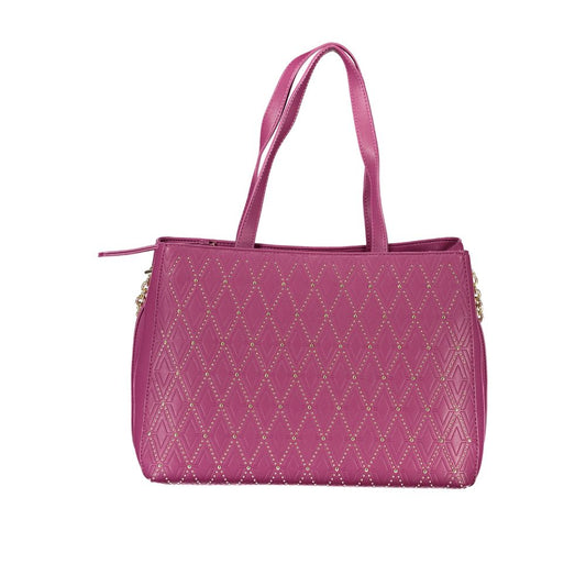 Mario Valentino Purple Polyethylene Handbag