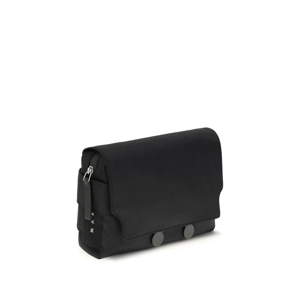 Marni Black Polyamide Clutch Bag