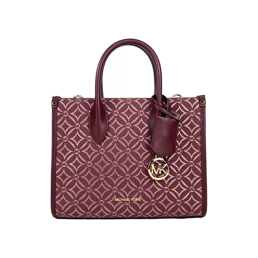 Michael Kors Michael Kors Mirella Small Top Zip Crossbody Tote Bag Oxblood 83554 1728,67346104480,Crossbody Bags - Women - Bags,Michael Kors,New with tags,Tote Bags - Women - Bags