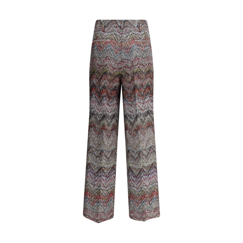 Missoni Multicolor Viscose Casual Pants