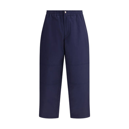 Moncler x Donald Glover Blue Cotton Casual Pants
