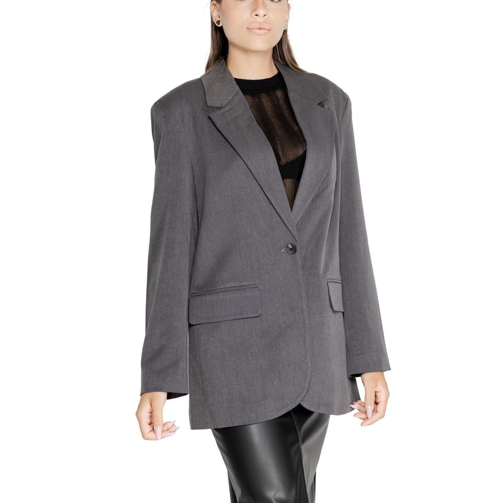 Only Gray Recycled Polyester Blazer