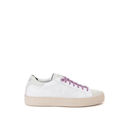 P448 White Leather Sneaker P-3572666-EU36/US6